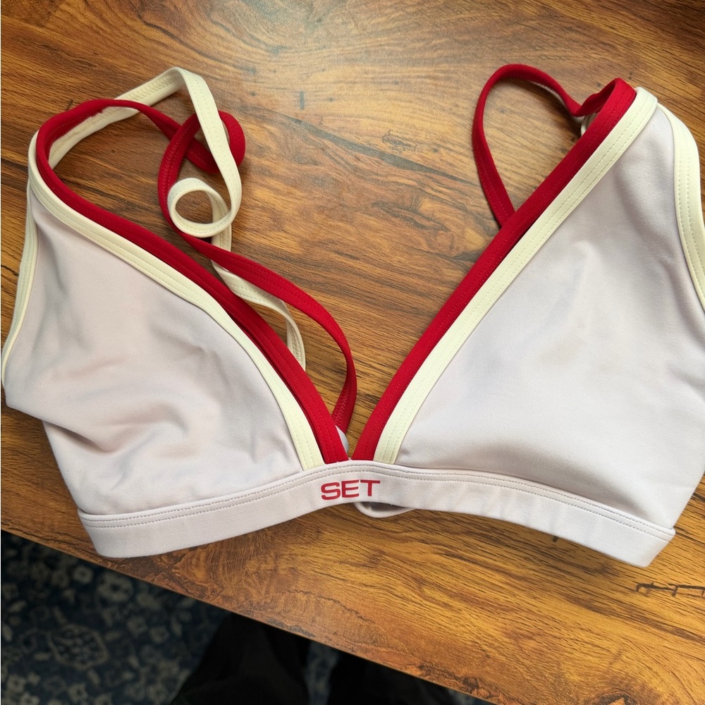 Set active valentines drop bra
